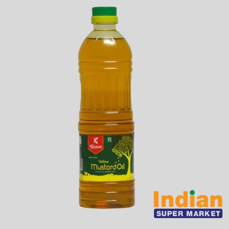 Kashish Yellow Mustard Oil 1ltr 1