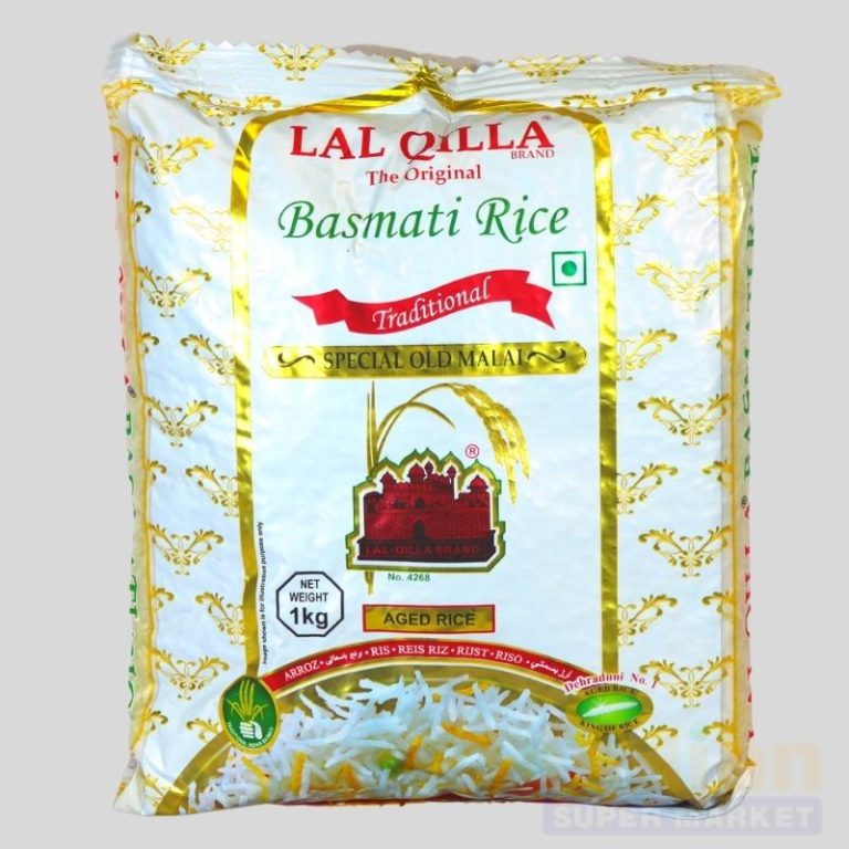 Lal Qilla Traditional Basmati Rice 1 Kg Indian Supermarket