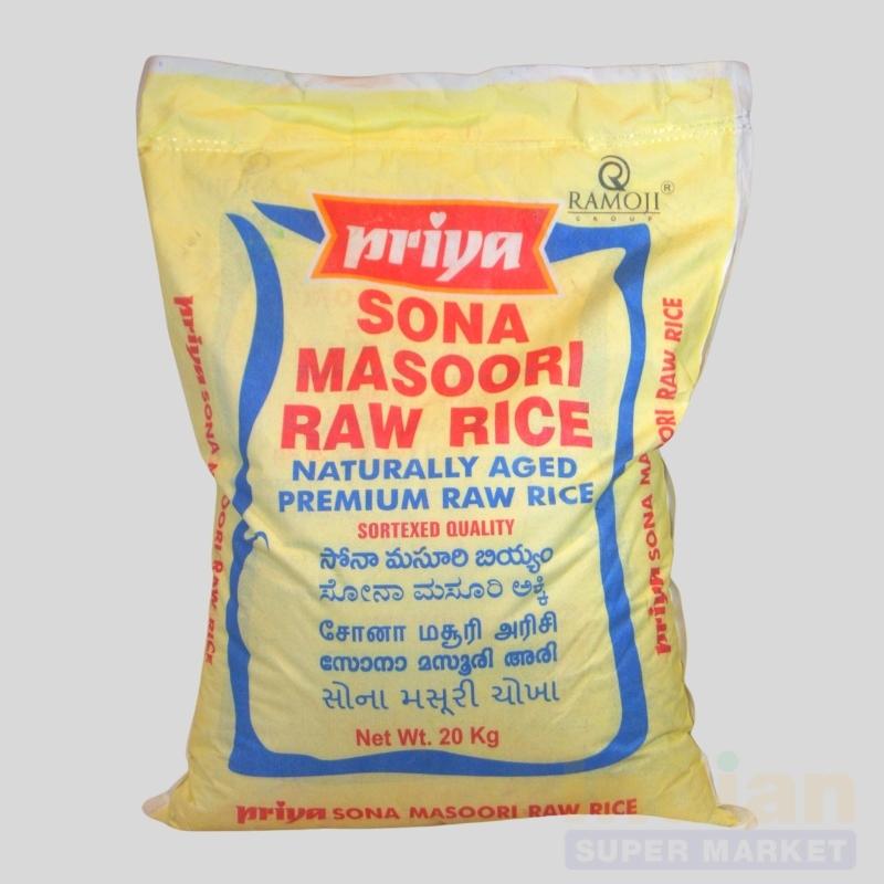 Priya Sona Masoori Raw Rice
